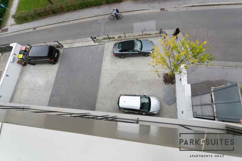 Parkplatz - es steht für jedes Apartment ein freier Parkplatz für Sie bereit